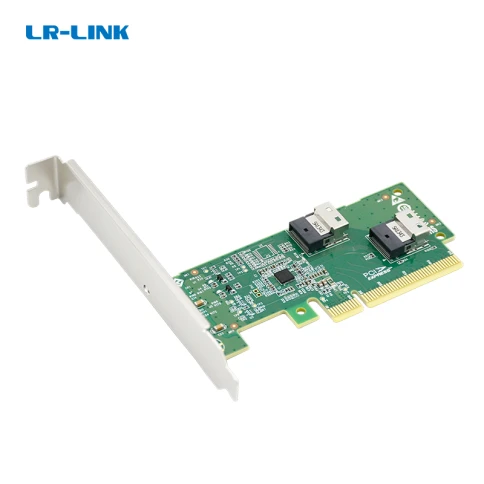 Адаптер для SSD/ PCIe x8 to Two SlimSAS SFF-8654 4i Adapter фото 3