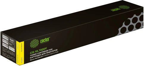 -/ Картридж лазерный Cactus CS-VL7020Y 106R03746 желтый (16500стр.) для Xerox VersaLink C7020/C7025/C70 фото 1