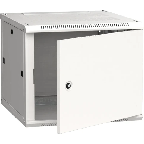 Шкаф LINEA W 9U 600x600 мм дверь металл, RAL7035 фото 1