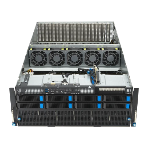 Серверная платформа/ ASUS ESC8000-E11P-SKU4/10G/3KW(2+2)/5PCIe/4NVMe фото 3