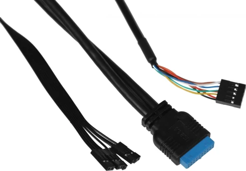 Корпус Gigabyte C102B GB-C102G черный mATX 7x120mm 4x140mm 2xUSB3.0 audio bott PSU [28300-C102B-2CRR] фото 6