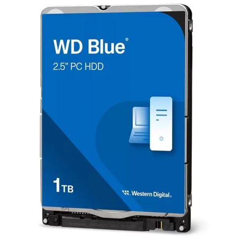 Жесткий диск/ HDD WD SATA3 1TB 2.5"" Blue 5400 RPM 128Mb 1 year warranty фото 7