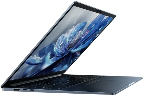 Ноутбук/ CHUWI CoreBook Air Plus 16"(1920x1200 IPS)/AMD Ryzen 7 H 255(3.8Ghz)/16384Mb/512SSDGb/noDVD/Int:AMD Radeon/Cam/BT/WiFi/60WHr/war 1y/1.35kg/Indigo Blue/Win11Pro + мышь фото 2