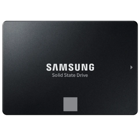 Твердотельный накопитель/ Samsung SSD 870 EVO, 2000GB, 2.5" 7mm, SATA3, 3-bit MLC, R/W 560/530MB/s, IOPs 98 000/88 000, DRAM buffer 2048MB, TBW 1200, DWPD 0.33 (12 мес.) фото 1