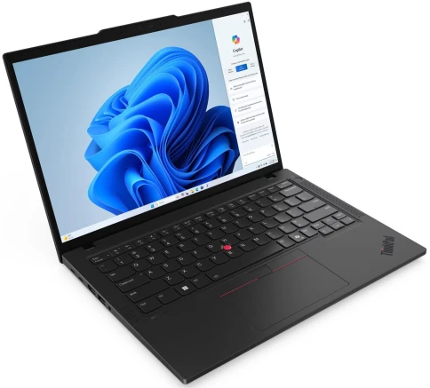 Ноутбук/ Lenovo ThinkPad T14 G5 14.0" WUXGA Touch IPS AG 400nits, AMD Ryzen 7 PRO 8840U,32GB DDR5, 512GB SSD M.2, AMD Radeon 780M Graphics,5M+IRCam, Qualcomm Wi-Fi 6E NFA725A+BT5.3, Wired Ethernet, 4 Cell 52.5Whr, BKLT KB ENG, Win 11 Pro, 1 Year, Bla фото 3