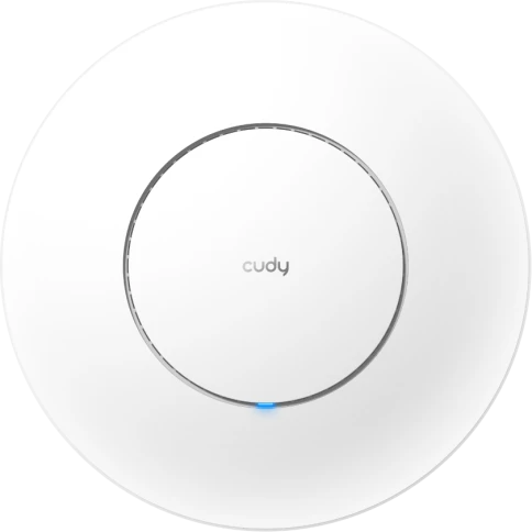 Точка доступа/ BE3600 Dual Band Ceiling Mount Wi-Fi 7 Access Point, Chipset Broadcom, 802.11be/ax/ac/a/b/g/n, 2880Mbps at 5GHz +688Mbps at 2.4GHz, 1 x 2.5G RJ45 Port, MU-MIMO, Support 12V DC or  802.3at PoE or Passive PoE, Internal Antennas, 12V DC adapte фото 1