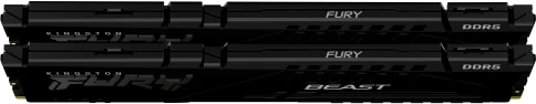 Память оперативная/ Kingston 32GB 5200MT/s DDR5 CL40 DIMM (Kit of 2) FURY Beast Black XMP фото 2