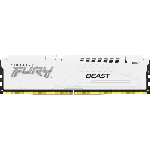 Память оперативная/ Kingston 32GB 5200MT/s DDR5 CL40 DIMM (Kit of 2) FURY Beast White XMP фото 2