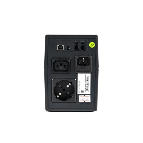449 ИБП SKAT-UPS 600-IN-1x7 Line interactive, 220 В, 600ВА/360Вт, 1 АКБ 7Ач, вых. роз 1Schuko + 1 C13, USB, RJ11,  внутр. меандр. стабилизация напряжения, ШГВ 100х300х142, вес 4.2кг фото 3
