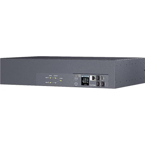 Блок распределения питания/ ATS CyberPower PDU44302 2U type, 32Amp, plug IEC 309 32A, (16) IEC 320 C13 (2) IEC 320 C19 фото 1