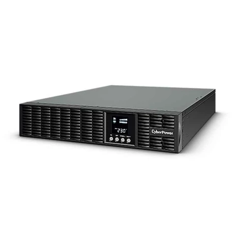 ИБП CyberPower OLS2000ERT2U, Rackmount, Online, 2000VA/1800W, 8 IEC-320 С13 розеток, USB&Serial, RJ11/RJ45, SNMPslot, LCD дисплей, Black, 0.5х0.8х0.2м., 22кг./ UPS Online CyberPower OLS2000ERT2U 2000VA/1800W USB/RS-232/EPO/SNMPslot/RJ11/45/ВБМ (8 IEC фото 1