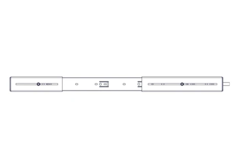 Выдвижная полка Systeme Electric, серия Uniprom, 1U, 650мм, до 45кг фото 14