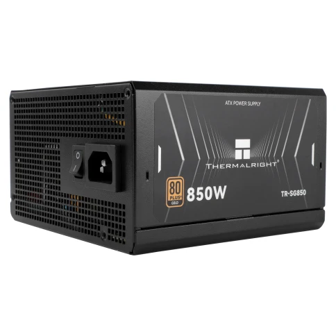 Блок питания 850W/ Power Supply Thermalright, 850W 80+ Gold (ATX, 3.1, PCIe 5.1, Full modular, 1x24(20+4)pin 600mm, 2xCPU 8(4+4)pin 650mm, 2xPCIe*2 8(6+2)pin 650+150mm, 1x12VHPWR PCIe 5.1 12+4pin 600mm, 2xSATA*4 450+150+150+150mm, 1xMOLEX4pin*3 500+150+15 фото 3
