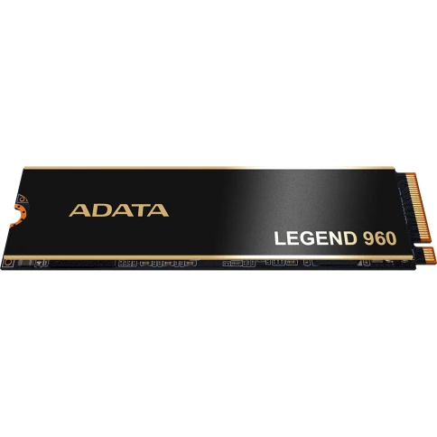 Твердотельный накопитель/ ADATA SSD LEGEND 960, 1000GB, M.2(22x80mm), NVMe 1.4, PCIe 4.0 x4, 3D NAND, R/W 7400/6000MB/s, IOPs 730 000/610 000, DRAM buffer 1000MB,  TBW 780, DWPD 0.43, with Heat Spreader (5 лет) фото 6