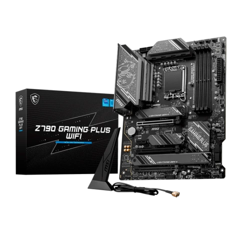 Материнская плата/ MB MSI INTEL Z790 s1700, 4xDDR5(256GB), HDMI 2.1/DP, 1xPCIe 5.0x16, 1xPCIe 4.0x16, 1xPCIe 3.0x16, 1xPCIe 3.0, 1xLAN (2.5GbE), Wi-Fi, BT, 6xSATA 6Gb/s, 4xM.2, 1xUSB-C, 3xUSB 3.2, 4xUSB 2.0, ATX фото 1