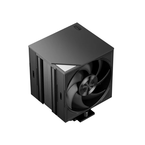 Кулер для процессора/ CPU Cooler PCCooler RZ700D BK (270W, 4-pin PWM, 159.5mm, Al/Cu, 7x6mm, 2x120mm, 79.8CFM, 35.9dBA, 2400RPM, S: 1851/1700/1200/115X, AM5/AM4, black) фото 2