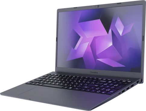 Ноутбук/ Ноутбук KVADRA NAU LE15T.12.122.001 (ЯДРВ.466229.003-08) 15.6"(1920x1081 IPS)/Intel Core i5 1335U(1.3Ghz)/16384Mb/512SSDGb/noDVD/Int:Intel Iris Xe Graphics/Cam/BT/WiFi/55WHr/war 1y/1.8kg/графит/noOS + FRP фото 2