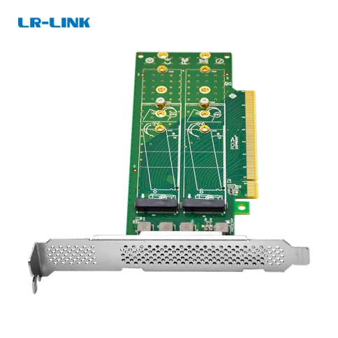 Адаптер для SSD/ PCIe x16 to 4-Port M.2 NVMe SSD Adapter фото 3