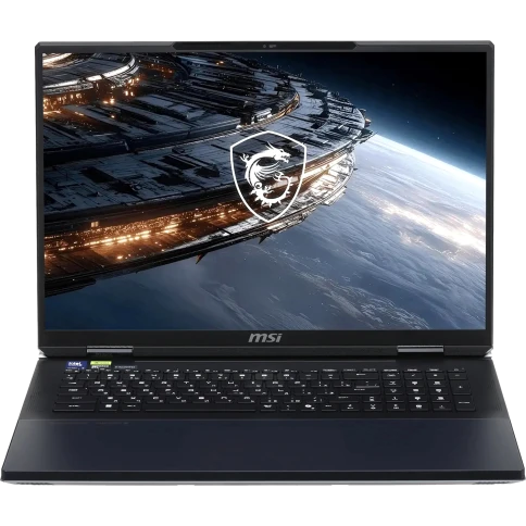 Ноутбук MSI Titan 18 HX A2WJ-1049RU Core Ultra 9 290HX Plus 64Gb SSD2Tb NVIDIA GeForce RTX5090 24Gb 18" IPS UHD+ (3840x2400) Windows 11 black WiFi BT Cam (9S7-182411-1049) фото 1
