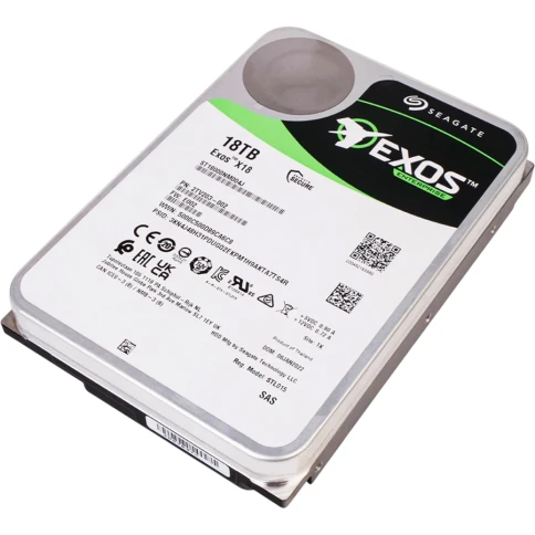 Жесткий диск/ HDD Seagate SAS 18Tb Exos X18 12Gb/s 7200 256Mb LOGO LENOVO (clean pulled) 1 year warranty (replacement MG09SCA18TE, WUH721818AL5204) фото 3