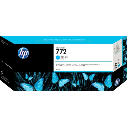 Картридж/ HP 772 300-ml Cyan Designjet Ink Cartridge фото 1