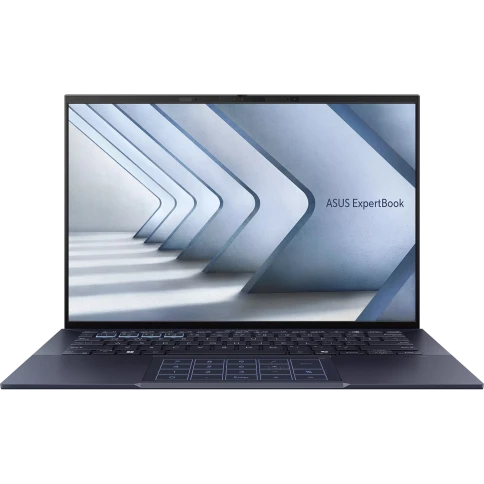 Ноутбук/ ASUS B9403CVAR-PP2376 14"(2880x1800 OLED)/Intel Core 7 150U(1.8Ghz)/32768Mb/1024PCISSDGb/noDVD/Int:shared/Cam/BT/WiFi/63WHr/war 1y/0.97kg/Star Black/DOS + магн корп; NumberPad; чехол; кабель microHDMI--RJ45 фото 1