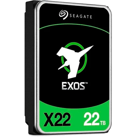 Жесткий диск/ HDD Seagate SATA3 22Tb Exos X22 7200 512Mb  1 year warranty (replacement WD221KRYZ) фото 1