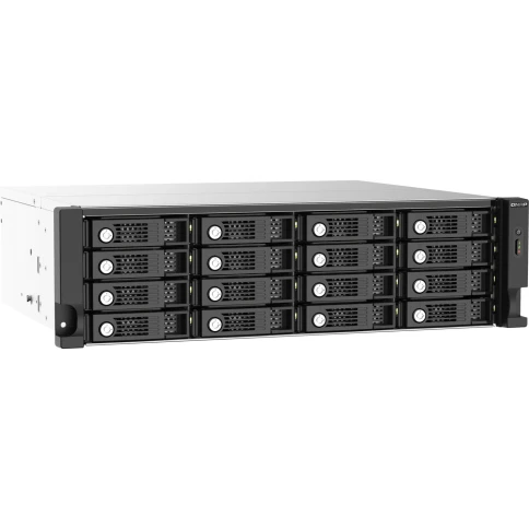 Полка расширения сетевого хранилища без дисков/ ENTERPRISE QNAP TL-R1620Sep-RP SAS expansion module, 16 bays 3.5 "/ 2.5" SAS / SATA 12/6 Gb / s rackmount, 2 power supplies. W/o RAIL-B02 фото 3