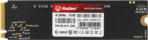 Твердотельный накопитель Kingspec PCIe 3.0 x4 512GB NX-512 M.2 2280 0.9 DWPD [NX-512] фото 4