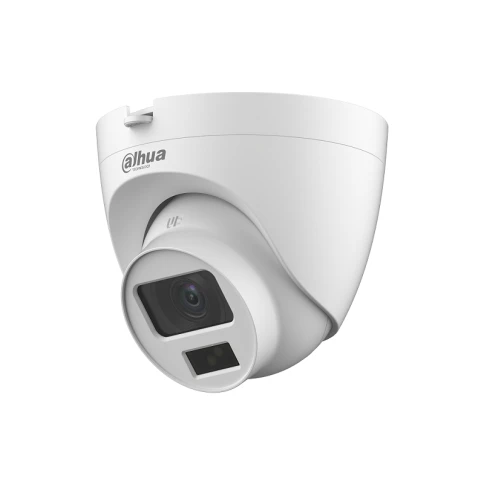 Купольная HDCVI-камера Dahua DH-HAC-HDW1200CLQP-IL-A-0280B-S6, 2 Мп (двойная подсветка) фото 1
