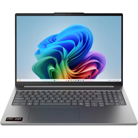 Ноутбук/ Lenovo IdeaPad Pro 5 16AGP11 16"(2880x1800 OLED)/AMD Ryzen AI 7  450(2Ghz)/24576Mb/1024PCISSDGb/noDVD/Int:AMD Radeon 860M/Cam/BT/WiFi/84WHr/war 1y/1.66kg/luna grey/noOS + 100W, RU kbd фото 1
