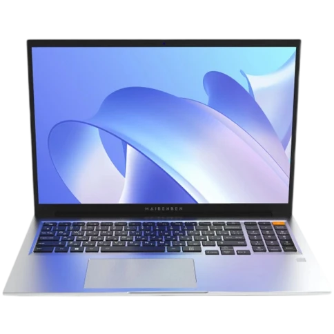 Maibenben B116C 16"(1920x1200 IPS (60Hz))/Intel Core i3 1315U(1.2Ghz)/12288Mb/256PCISSDGb/Int:Intel UHD Graphics/Cam/BT/WiFi/62WHr/war 2y/1.89kg/Silver/Win11Pro фото 1