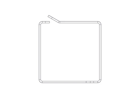 Metal ring Systeme Electric, for laying cables, Uniprom series, 10 pcs. фото 3
