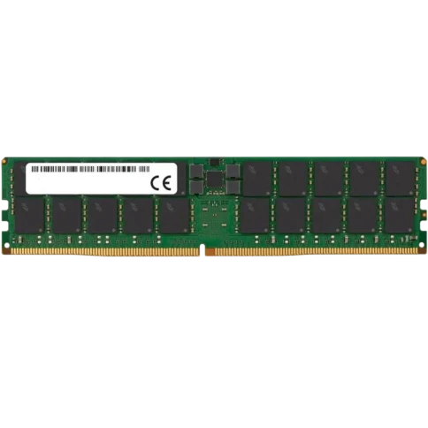 Память оперативная/ Micron 64GB DDR5 5600 MT/s CL46 2Rx4 ECC Registered DIMM 288pin фото 1