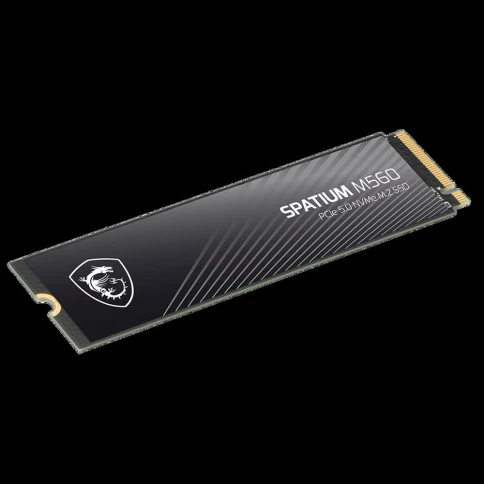 MSI SSD SPATIUM M560, 2000GB, M.2(22x80mm), NVMe, PCIe 5.0 x4, 3D TLC, R/W 10300/8700, IOPs 1 300 000/1 400 000,TBW 1200, DWPD 0.66 (5 лет) фото 4