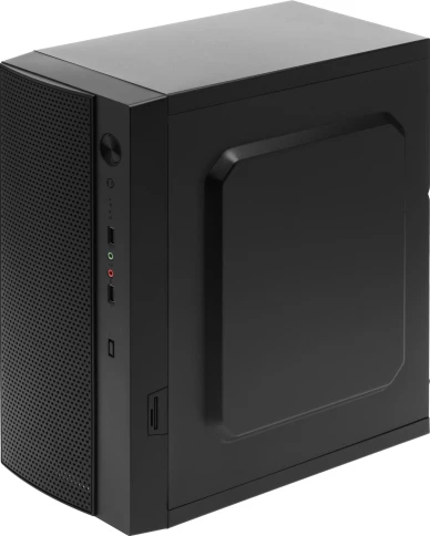 Корпус Accord ENTRY ACC-242B черный mATX 1x80mm 2xUSB2.0 audio [ACC-242B] фото 12