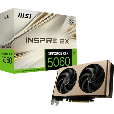 Видеокарта/ GeForce RTX 5060 8G INSPIRE 2X OC фото 7