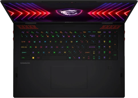 Ноутбук MSI Raider A18 HX A9WJG-216RU AMD Ryzen 9 9955HX3D/64Gb/SSD2Tb/RTX 5090 24Gb/18"/IPS/UHD+/120Hz/MiniLED/Win11/Core Black (9S7-182L72-216) фото 6