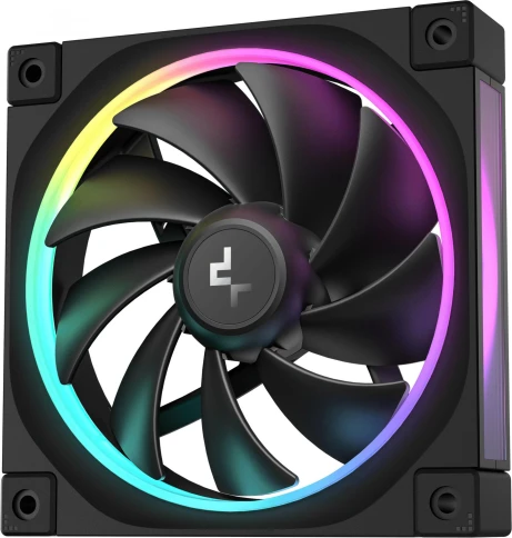 Вентилятор для корпуса Deepcool FL12 ARGB 120х120x25 черный 4-pin 32дБ (R-FL12-BKAPN1-G) Ret фото 3