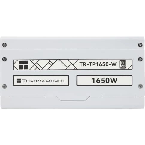 Блок питания 1650W/ Power Supply Thermalright, 1650W 80+ Platinum (ATX, 3.0, PCIe 5.0, Full modular, 1x24(20+4)pin 600mm, 4xCPU 8(4+4)pin, 9xPCIe*2 8(6+2)pin, 2x12VHPWR PCIe 5.0 12+4pin 650mm, 14xSATA, 5xMOLEX4pin, Active, 140x140mm, 170x150x86mm, OPP, OV фото 3
