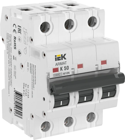 ARMAT Авт. выкл. M10N 3P K 50А IEK фото 1
