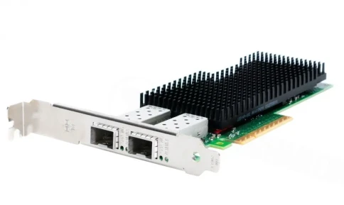 Сетевая карта/ Intel® Ethernet Converged Network Adapter XXV710-DA2, Dual SFP28 Ports, 25 GBit/s, PCI-E x8 (v3), VMDq, PCI-SIG* SR-IOV Capable, iSCSI, NFS фото 3