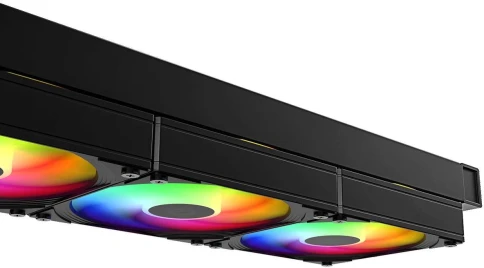 Система водяного охлаждения ID-Cooling FX360 Inf ARGB Soc-AM5/AM4/1200/1700/1851 черный 4-pin 27.2dB Al+Cu 350W Ret [FX360 INF] фото 14