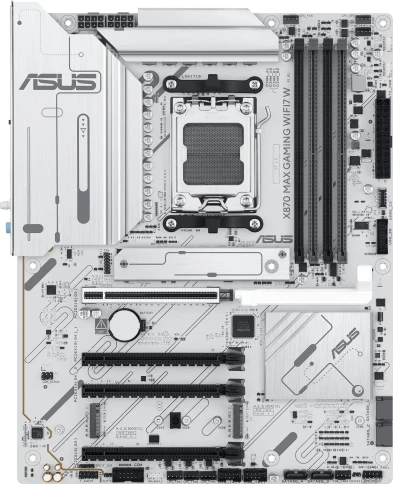 Материнская плата Asus X870 MAX GAMING WIFI7 W SocketAM5 AMD X870 4xDDR5 ATX AC`97 8ch(7.1) 2.5Gg RAID+HDMI фото 2