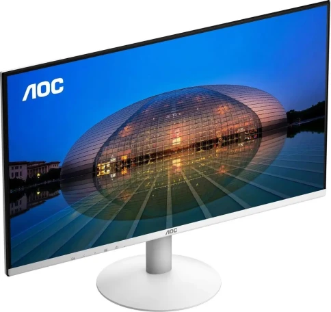 Монитор AOC 24B30H3/BW 23.8'', 1920x1080, IPS, 120hz, 20M:1, 300cd, 4ms, VGA, HDMI 1.4, VESA, 3Y, White/ AOC 24B30H3/__ 23.8'', 1920x1080, IPS, 120hz, 20M:1, 300cd, 4ms, VGA, HDMI 1.4, VESA, 3Y, White фото 3