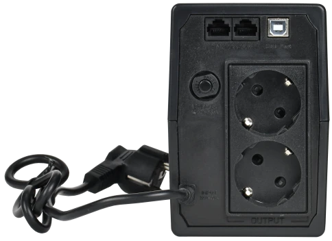 ITK ELECTRA ET ИБП 800ВА/480Вт с АКБ 1х9AH USB Schuko фото 4