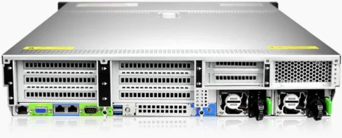 Серверная платформа/ Gooxi SR201-D12R-NV-G2 2U 12 bay server with NVME bp,based on AMD 9004 2 riser cards of PCIe5.0(X32 to x16x16)  2x rear SAS/SATA 2x rear NVME 1300W 1+1 PSU EU power cables rail kit фото 2