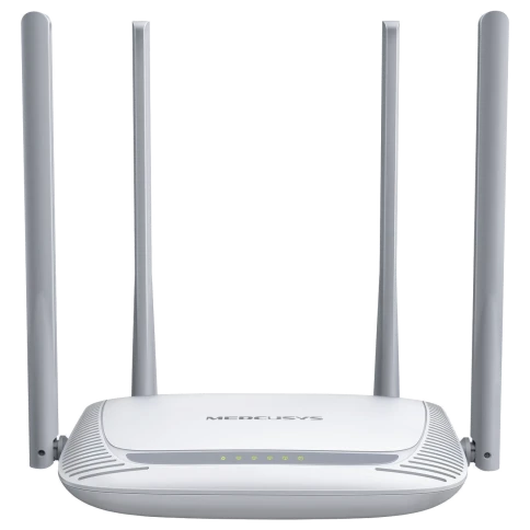 Маршрутизатор/ N300 Wi-Fi router, 2.4 GHz, 1 WAN port 10/100Mbps + 3-port LAN 10/100 Mbps, 4 fixed antenna фото 1