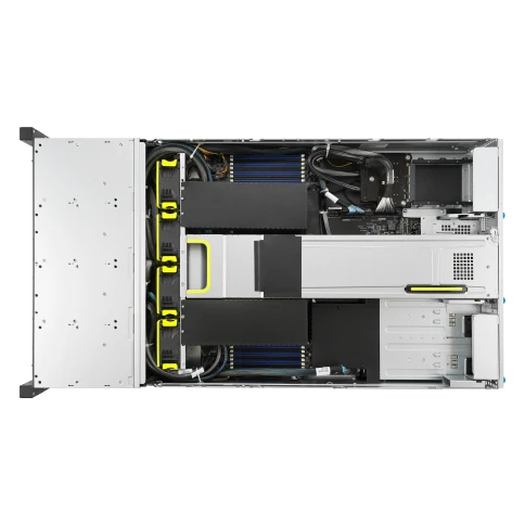 Серверная платформа/ ASUS RS700-E11-RS12U, 1U, 2x Socket-E LGA4677, 32x DDR5 4800*/5600*, 12x2.5'' NVMe/SATA*/SAS* hsb (*-RAID/HBA need), 2x M.2 PCIe 2260/2280, 2 x PCIe Gen5  + 1 x int RAID slot + 1x OCP3.0, 2 x 10G(Intel X710-AT2) RJ45 LAN, 1+ фото 5