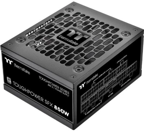 Блок питания Thermaltake SFX 850W Toughpower SFX850 Gen.5 80+ platinum (20+4pin) APFC 90mm fan 8xSATA Cab Manag RTL [PS-STP-0850FNFAPE-1] фото 1